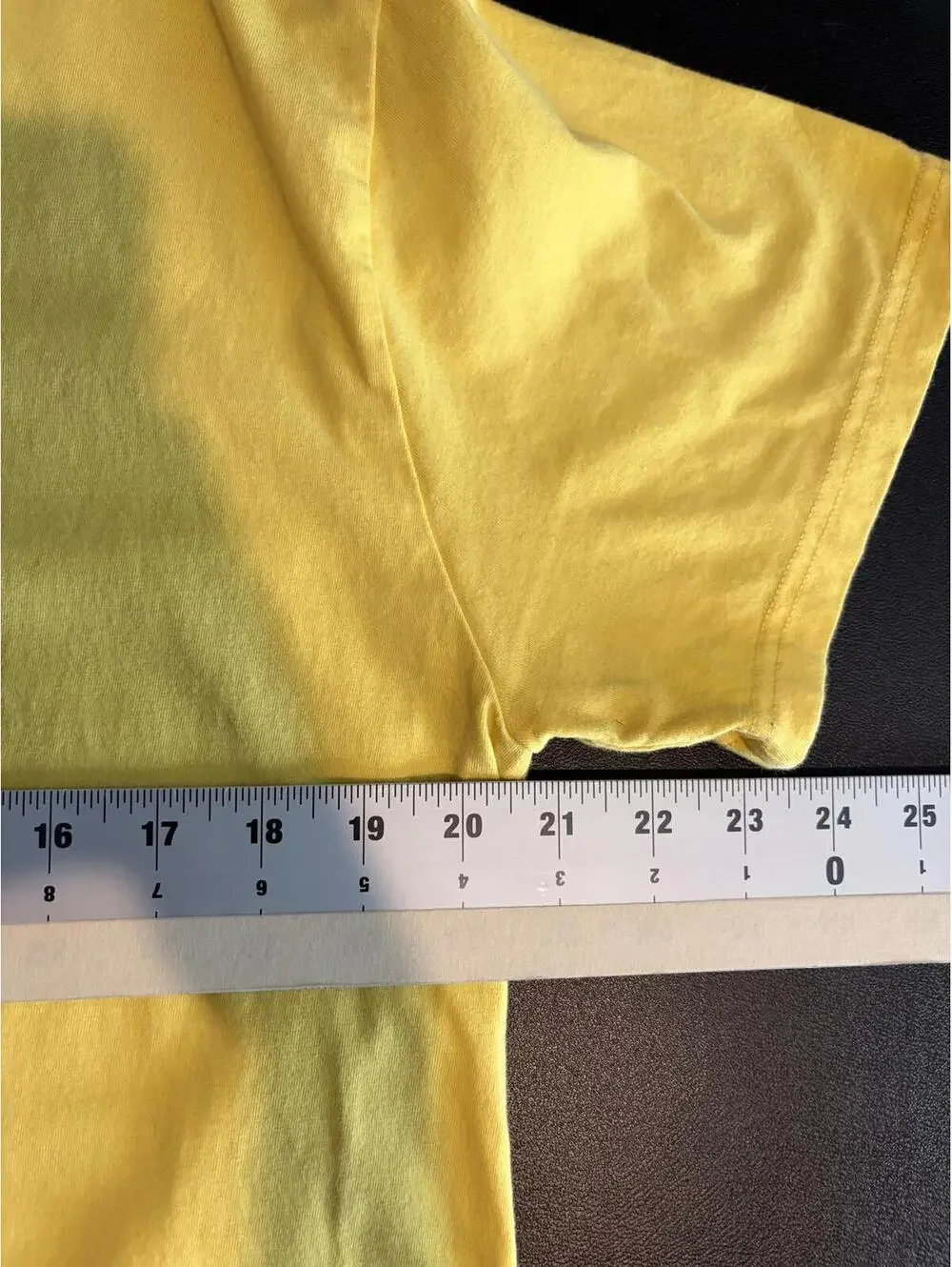 Yellow Graphic Brick Print T-Shirt Casual Streetwear‎ Large